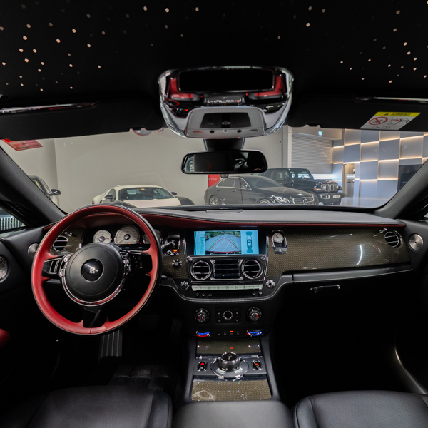 2017 Rolls-Royce Wraith 12 Cylinders Engine Petrol Red Black Coupe RWD