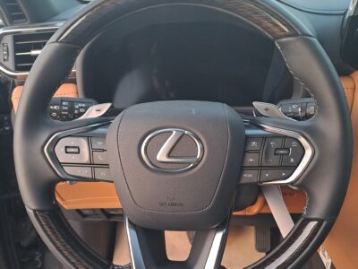 2025 Lexus LX 700h Hybrid 6 Cylinders Engine Petrol Black Tan Full SUV