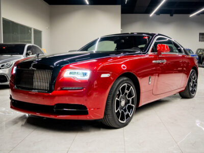 2017 Rolls-Royce Wraith 12 Cylinders Engine Petrol Red Black Coupe RWD