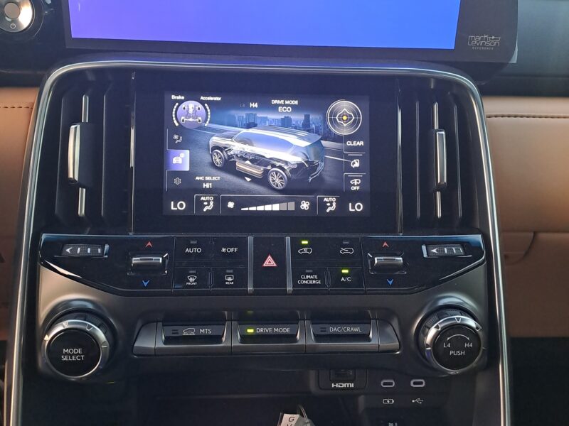 2025 Lexus LX 700h Hybrid 6 Cylinders Engine Petrol Black Tan Full SUV