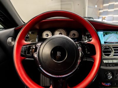 2017 Rolls-Royce Wraith 12 Cylinders Engine Petrol Red Black Coupe RWD