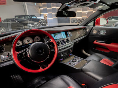 2017 Rolls-Royce Wraith 12 Cylinders Engine Petrol Red Black Coupe RWD