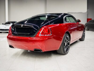 2017 Rolls-Royce Wraith 12 Cylinders Engine Petrol Red Black Coupe RWD