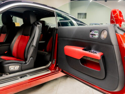 2017 Rolls-Royce Wraith 12 Cylinders Engine Petrol Red Black Coupe RWD