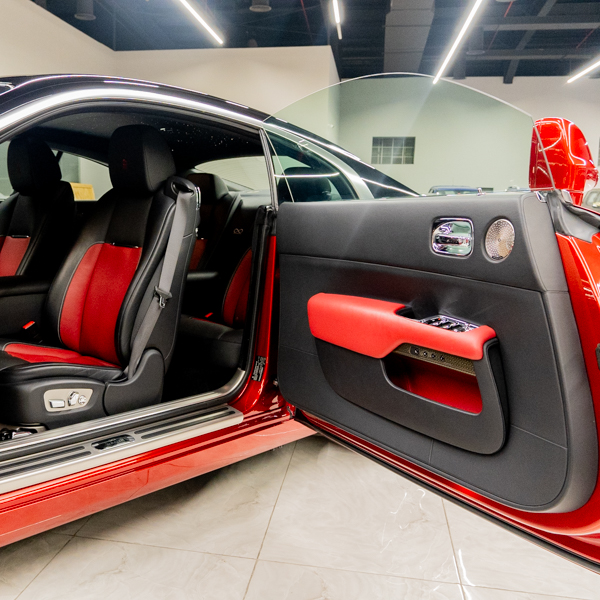 2017 Rolls-Royce Wraith 12 Cylinders Engine Petrol Red Black Coupe RWD