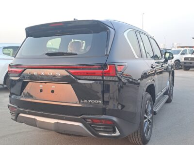 2025 Lexus LX 700h Hybrid 6 Cylinders Engine Petrol Black Tan Full SUV