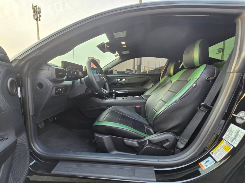 2024 Ford Mustang 5.0 Liters V8 Engine Black Coupe Manual Gear
