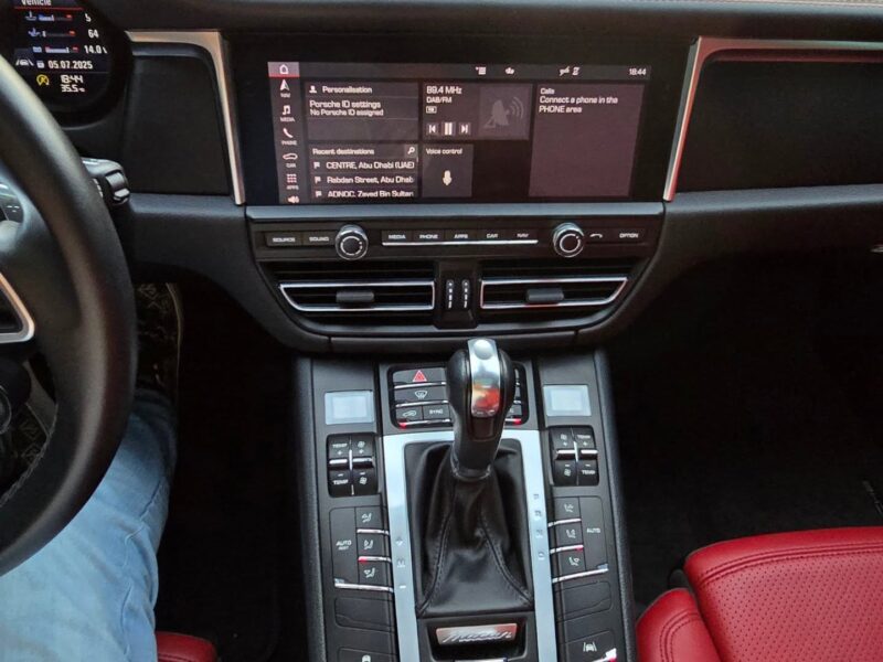 2020 Porsche Macan 2.0 Liters Inline-4 Cylinders Engine White Red Luxury SUV