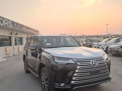 2025 Lexus LX 700h Hybrid 6 Cylinders Engine Petrol Black Tan Full SUV