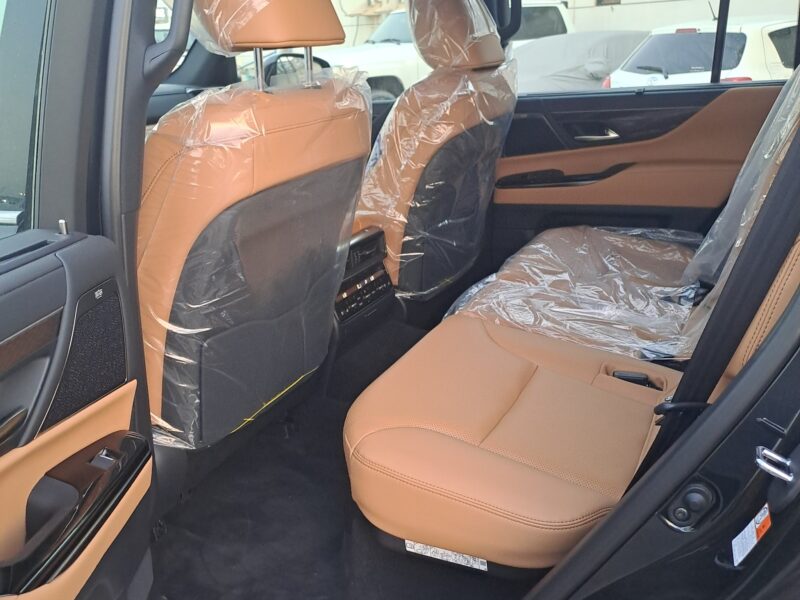 2025 Lexus LX 700h Hybrid 6 Cylinders Engine Petrol Black Tan Full SUV
