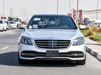2019 Mercedes-Benz S-Class S 450 6 Cylinders Engine Petrol Silver Black Sedan