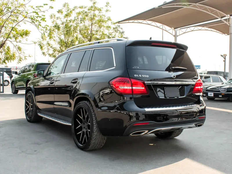 2018 Mercedes-Benz GLS-Class GLS 550 8 Cylinder Engine Black Beige SUV