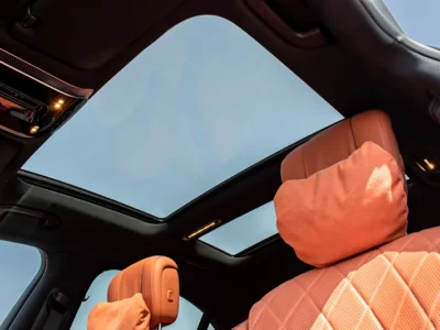 2021 Mercedes-Benz S-Class S 400 4Matic 6 Cylinders Engine Silver Tan Sedan