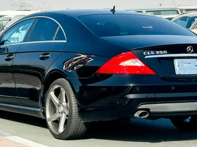 2008 Mercedes-Benz CLS-Class CLS 350 6 Cylinders Engine Black Sedan