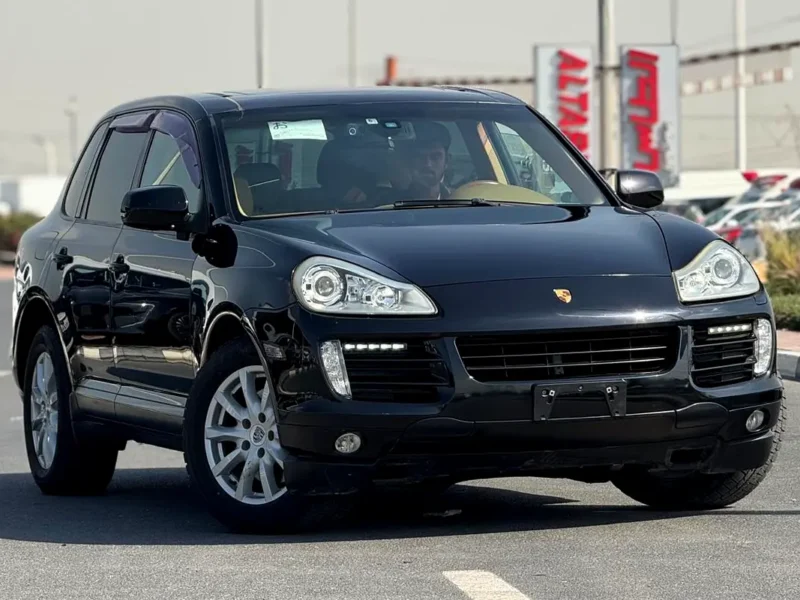 2007 Porsche Cayenne S 8 Cylinders Engine Black Beige SUV