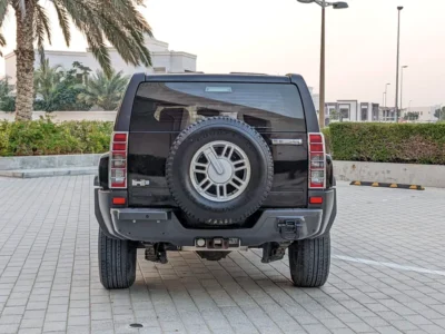 2008 Hummer H3 Other 5 Cylinder Engine Petrol Black Beige SUV GCC Specs