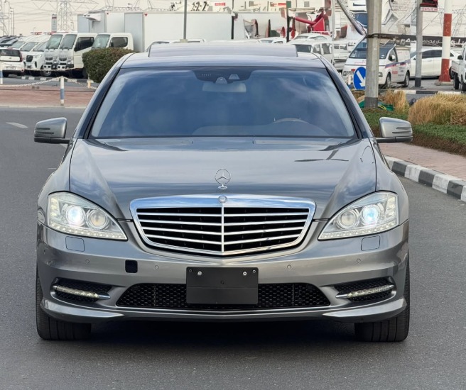 2012 Mercedes-Benz S400L AMG Package 3.5L V6 Engine Grey Black Sedan RWD