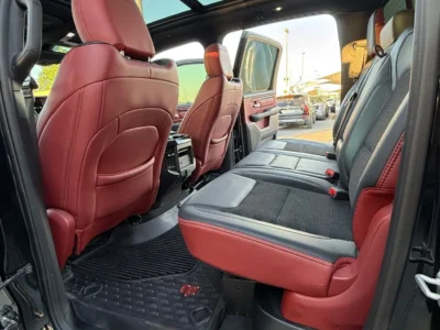 2019 RAM 1500 Rebel Crew Cab 5.7L 8 Cylinders Engine Petrol Black Red