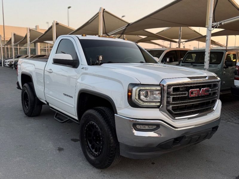 2016 GMC Sierra 1500 SLE 5.3L Single Cab Utility White Brown SUV GCC