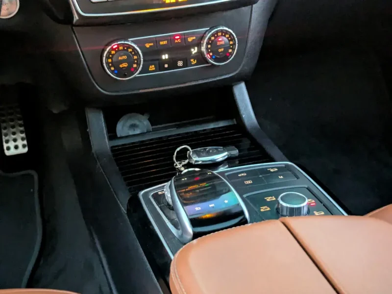 2017 Mercedes-Benz GLE Coupe GLE 43 AMG 6 Cylinders Engine Silver Brown SUV