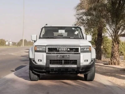 2026 Toyota Prado GXR 2.4T 4 Cylinders Engine White Beige SUV GCC Specs