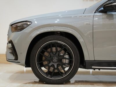 2025 Mercedes Benz GLE 53 Turbo 4MATIC+ inline 6-cylinder Engine Grey Red