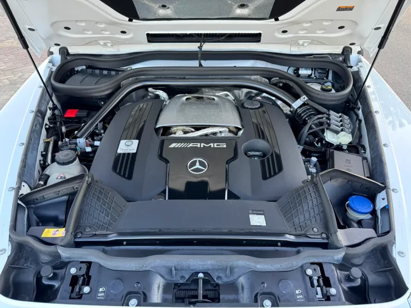 2025 Mercedes-Benz G-Class G 63 AMG AUCTION GRADE 5/A V8 White Black Wagon