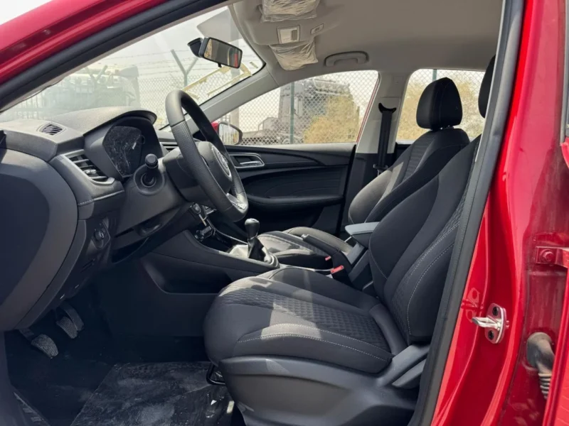 2025 MG 5 Standard 1.5L 4 Cylinders Engine Petrol Manual Red Black Sedan