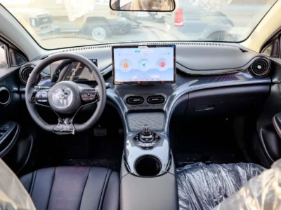 2025 BYD E2 Luxury Electric Car White Black Hatchback 405 km Range