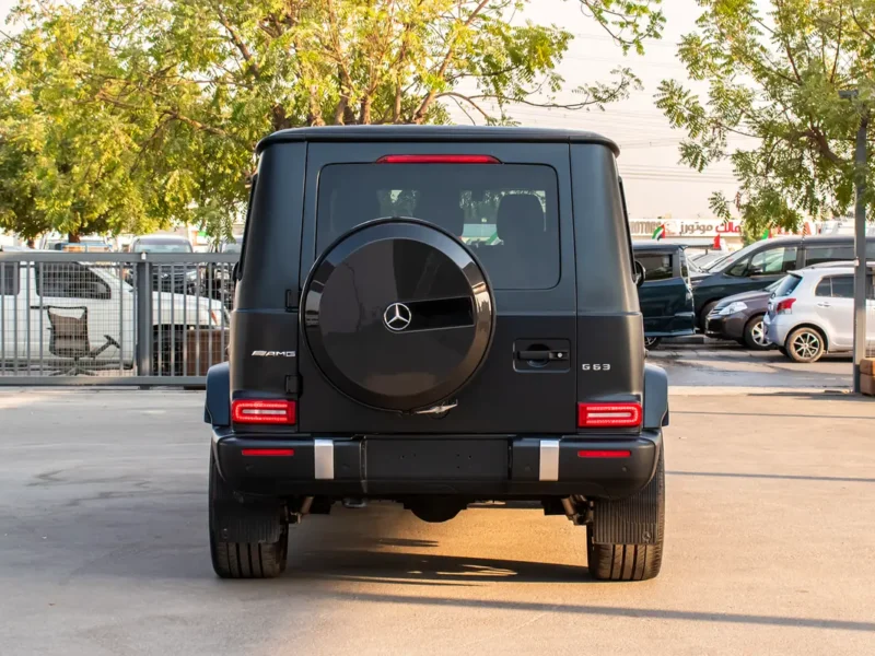 2021 Mercedes-Benz G-Class G 63 AMG Neat and Clean Car Black Red SUV