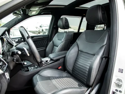 2016 Mercedes-Benz GLS-Class GLS 550 8 Cylinder Engine White Black SUV