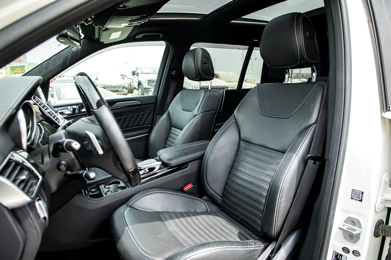 2016 Mercedes-Benz GLS-Class GLS 550 8 Cylinder Engine White Black SUV