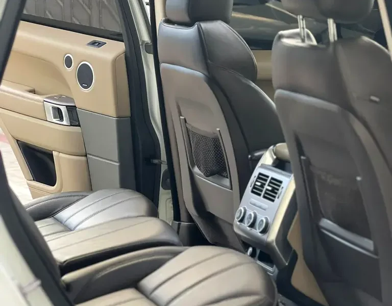 2016 Land Rover Range Rover Sport HSE 6 Cylinders Engine White Brown SUV