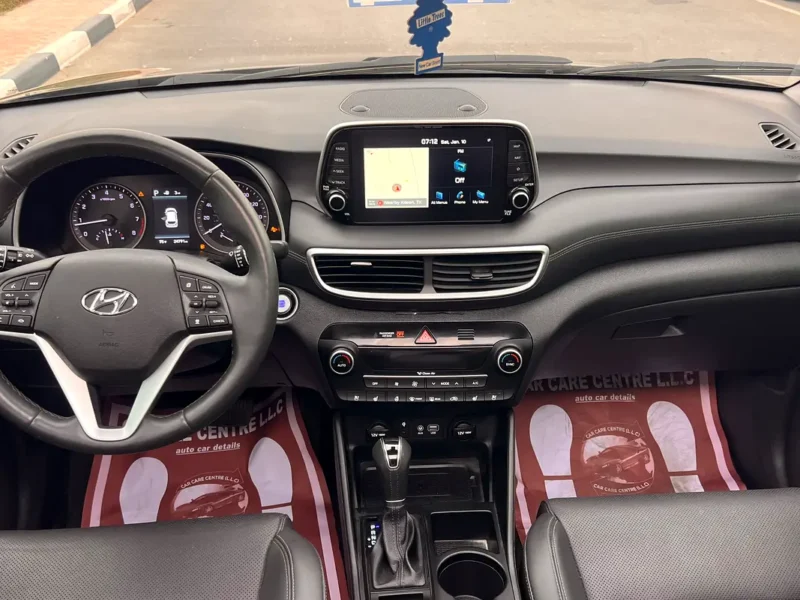 2020 Hyundai Tucson Platinum 4 Cylinders Engine Petrol Brwon Black SUV
