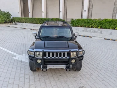 2008 Hummer H3 Other 5 Cylinder Engine Petrol Black SUV GCC Specs