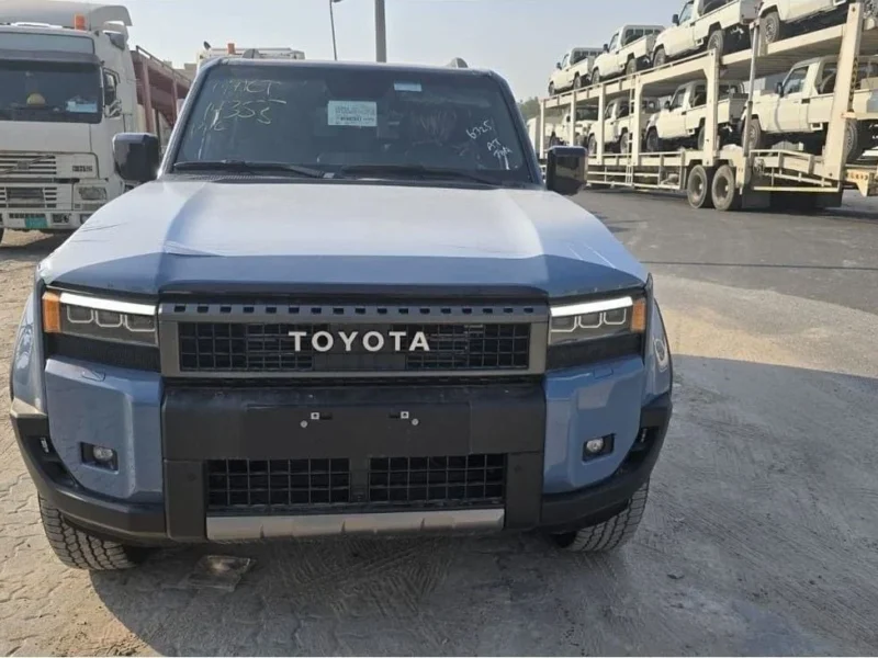 2024 Toyota Prado 250 2.4 Liters 4 Cylinder Petrol Engine Blue Brown SUV AWD