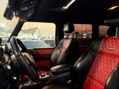 2013 Mercedes-Benz G63 AMG 5.5L V8 AMG Full Carbon Fiber Black Red