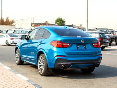 2017 BMW X4 M40i 6 Cylinders Engine Petrol Blue Black SUV 4WD