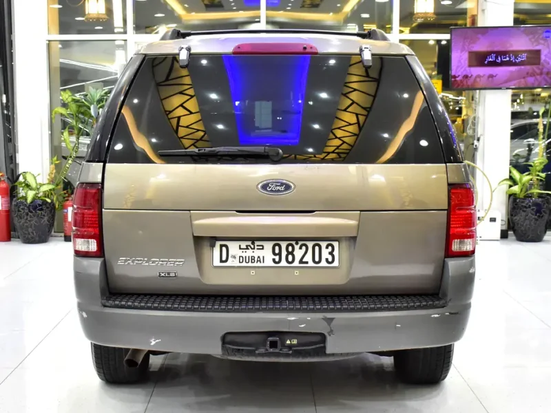2002 Ford Explorer XLS 6 Cylinders Engine Petrol Brown Beige SUV