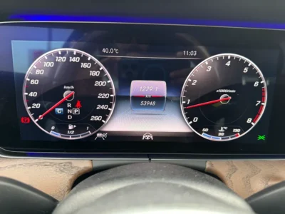 2019 Mercedes-Benz E-Class E450 6 Cylinders Engine Petrol White Black Sedan