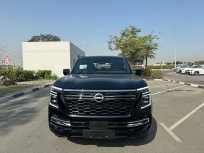 2026 Nissan Patrol LE Titanium 3.5L V6 Twin Turbo Engine Black Red SUV GCC Specs