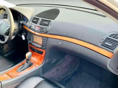 2003 Mercedes-Benz E-Class E 240 6 Cylinders Engine White Black Sedan