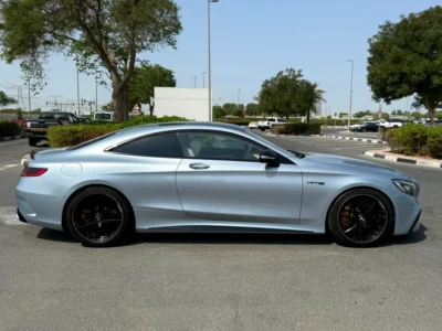2019 Mercedes-Benz S-Class S63 AMG 4Matic 8 Cylinders Silver White Coupe
