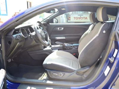 2016 Ford Mustang Fastback 6 Cylinders Engine Blue Black Sedan GCC Specs