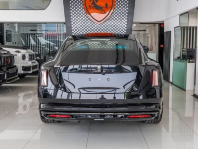 2025 Rolls-Royce Spectre Coupe Black Badge Black Blue 2 Tone Interior Coupe