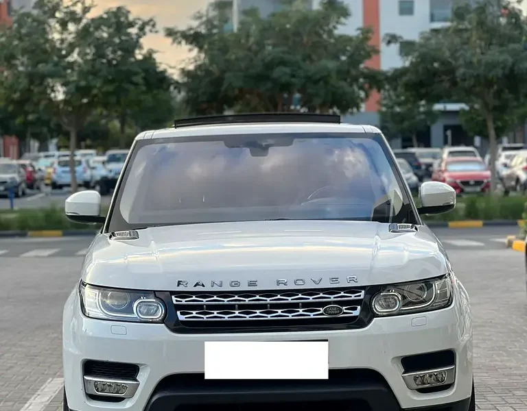 2016 Land Rover Range Rover Sport HSE 6 Cylinders Engine White Brown SUV