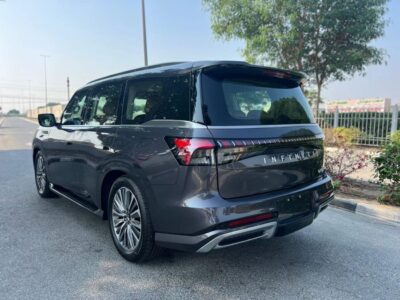 2025 Infiniti QX80 Sensory Bench Chairs 3.5L 6 Cylinder Petrol Engine Grey Black SUV