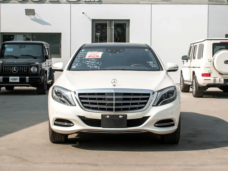 2015 Mercedes-Maybach S-Class Other 8 Cylinder Engine White Black Sedan