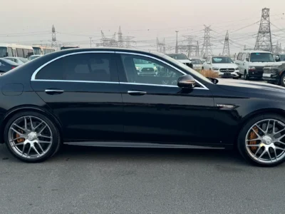 2021 Mercedes-Benz E-Class AMG E 63 S 8 Cylinder Engine Black Sedan