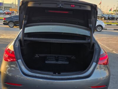 2023 Mercedes-Benz C200 AMG 1.5L 4-cylinder Engine Grey Red Sedan